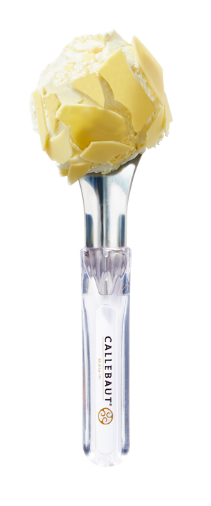 Callebaut Gelato, Real Belgian Chocolate Ice cream spoon white